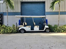 
										Used – 2012 Club Car Villager – 6 Passenger – Electric – White – New Batteries full									