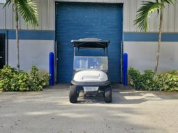 Used – 2018 Club Car Precedent – 6 Passenger – Electric – White – New Batteries