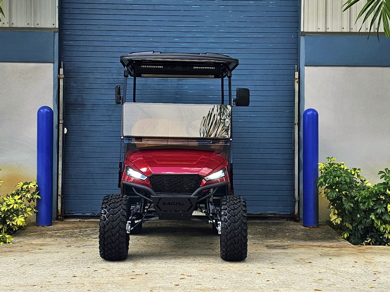 Used – 2023 MadJax® X Series – Lifted – Lithium – Cherry Red – Upgraded Sound System