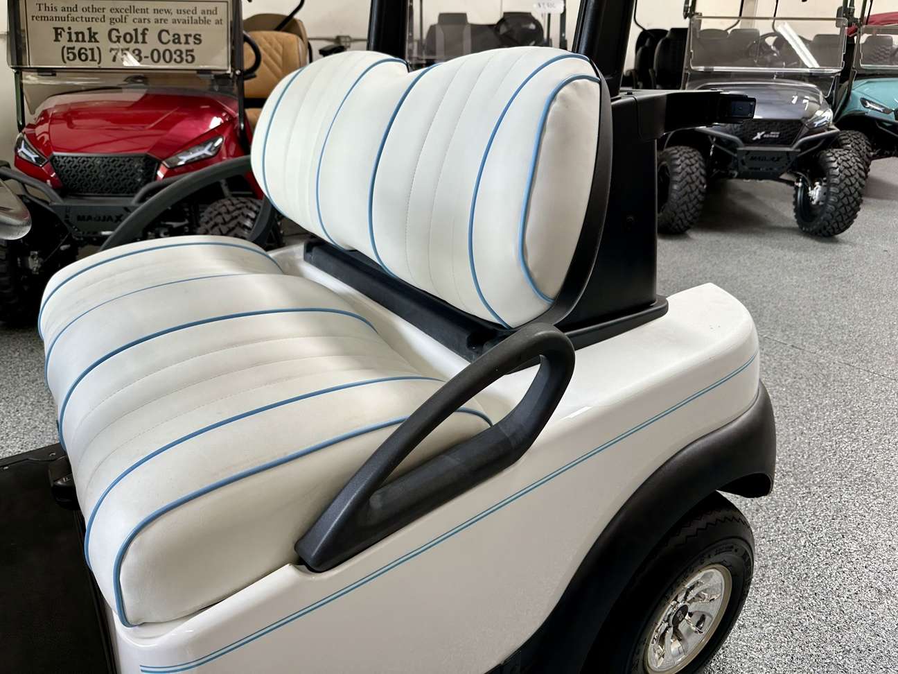 Used – 2016 Club Car Precedent – 2 Passenger – Electric – White – New Batteries