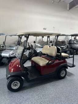 Used – 2009 Club Car Precedent – 4 Passenger – Electric – Red – New Batteries