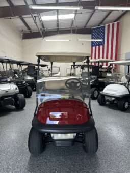 Used – 2009 Club Car Precedent – 4 Passenger – Electric – Red – New Batteries