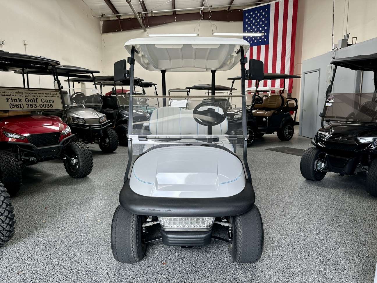Used – 2016 Club Car Precedent – 2 Passenger – Electric – White – New Batteries