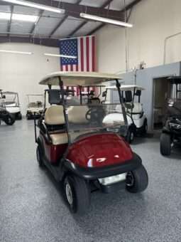 Used – 2009 Club Car Precedent – 4 Passenger – Electric – Red – New Batteries